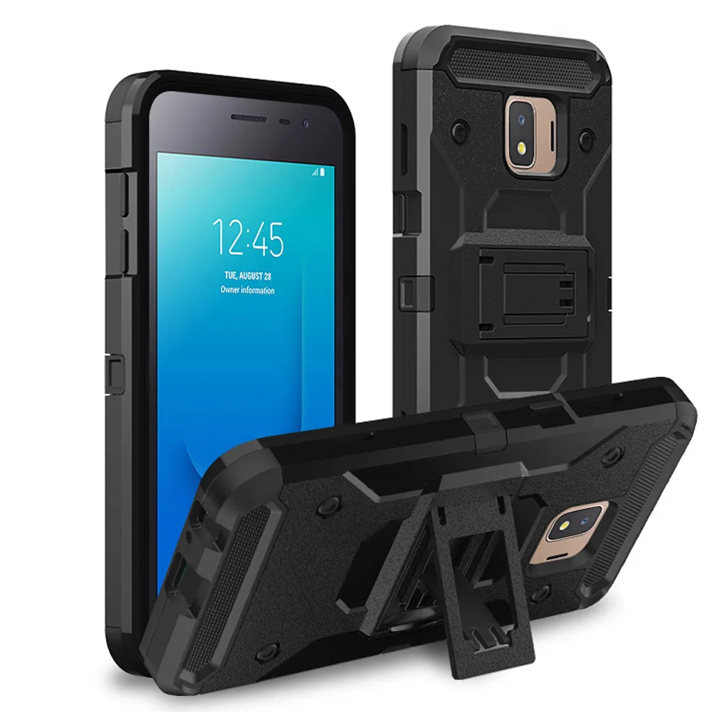 Heavy Duty Hard Hybrid Rugged J 2 Core J2Core Case Shockproof Belt Clip Holster Cover For Samsung Galaxy J2 2018 J260 J260F | Мобильные