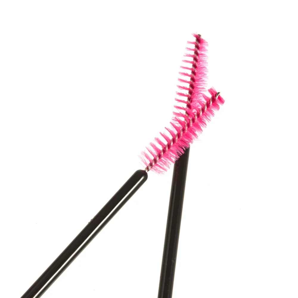 50 шт/pcak макияж щеточки Одноразовые щетка для ресниц тушь удлинения Аппликатор