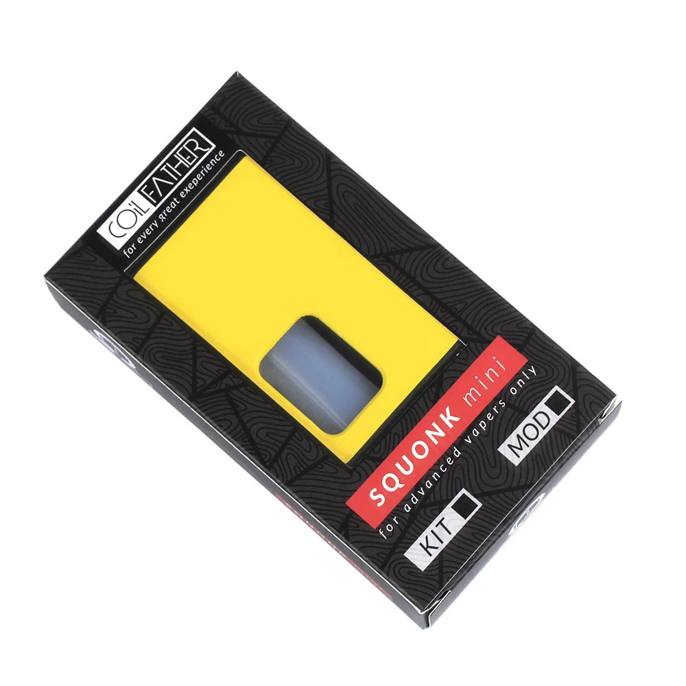 Катушки отец Squonk электронная сигарета поле Mod для BF RDA 510 нитки 8 мл Vape бутылка 18650