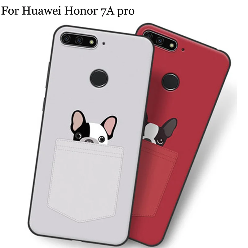 Фото Чехол для Huawei Honor 7Apro 2 шт. милый мультяшный мягкий чехол-накладка 7A pro чехол Honor7Apro