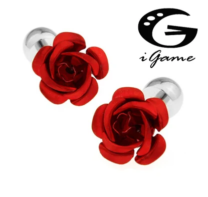 _ Модные запонки 2 цвета опция новинка красный/синий розовый дизайн | Украшения и