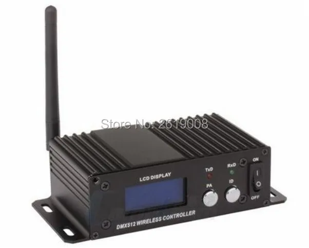 

2PCS/LOT 2.4G Wireless DMX controller transmitter and receiver, LED Lighting DMX 512 controller