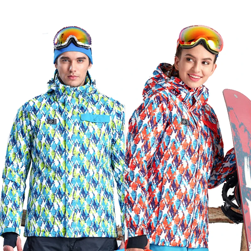 2017 Мужские Женские зимние водонепроницаемые лыжные куртки Открытый TECTOP пальто с