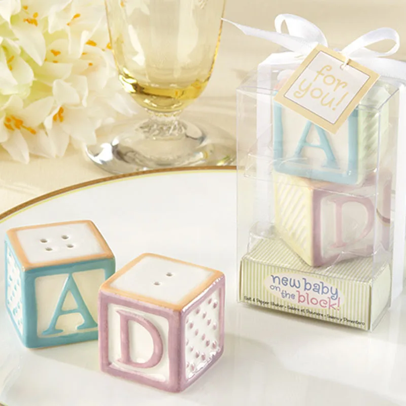 

Керамические Детские кубики, 200 шт. = 100 наборов, для соли и перца