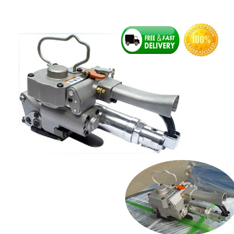 

Wholesale XQD-19 Hand Pneumatic Combination Sealless Weld Plastic Strapping Tools PET &PP Strap Banding Tool Strapping Machine