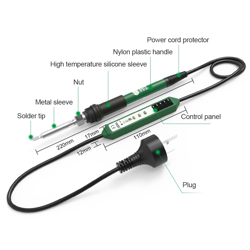 Регулируемый паяльник Электрический с регулируемой температурой|tool tool|electric