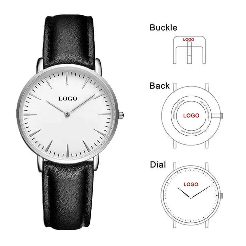 Фото CL034 пара брендовые собственные наручные часы классические мужские и женские