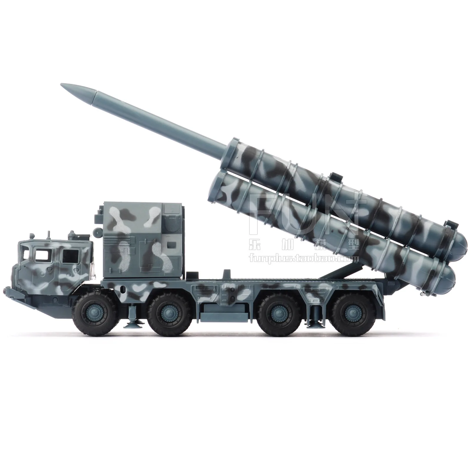 daodan lan 1: 72 модели автомобилей, высокая имитация S300 модель ракеты-носителя, пластиковые литья под давлением, игрушечные транспортные средства 30N6E2 радиолокационный автомобиль образовательный - Цвет: daodan lan