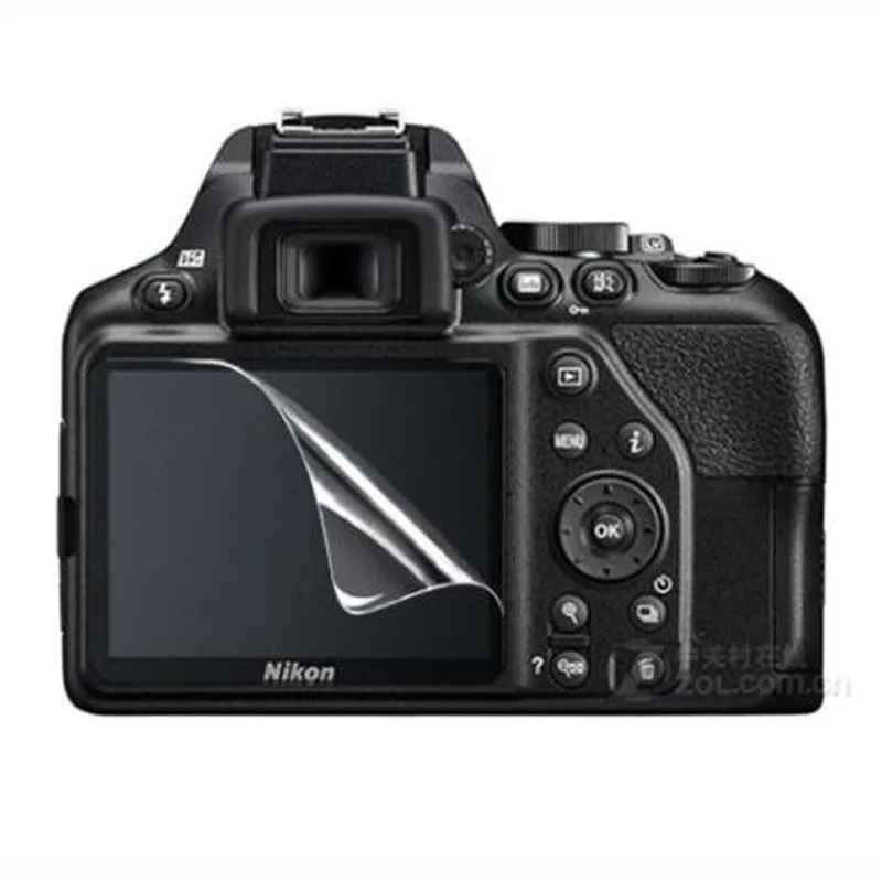 Защитная пленка для ЖК-экрана Прозрачная мягкая ПЭТ-пленка Nikon D3000 D3100 D3200 D3300 D3400