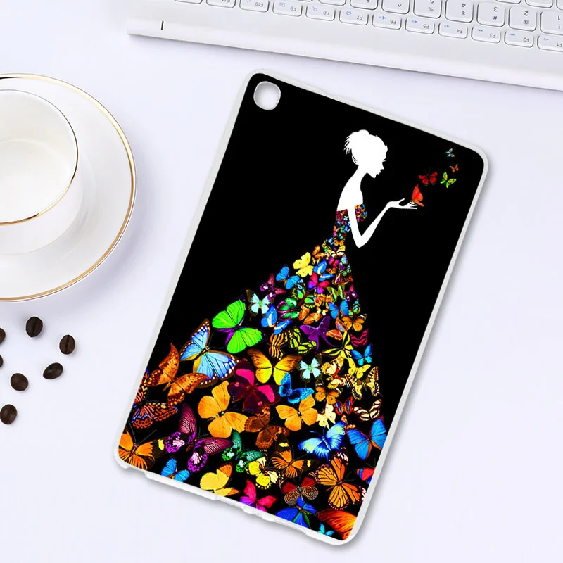 L036 Чехол с рисунком для samsung Galaxy Tab A 8,0 P200 P205 SM-P200 SM-P205 с S Pen Чехол s Мягкая силиконовая задняя накладка из ТПУ чехол для планшета - Цвет: L036
