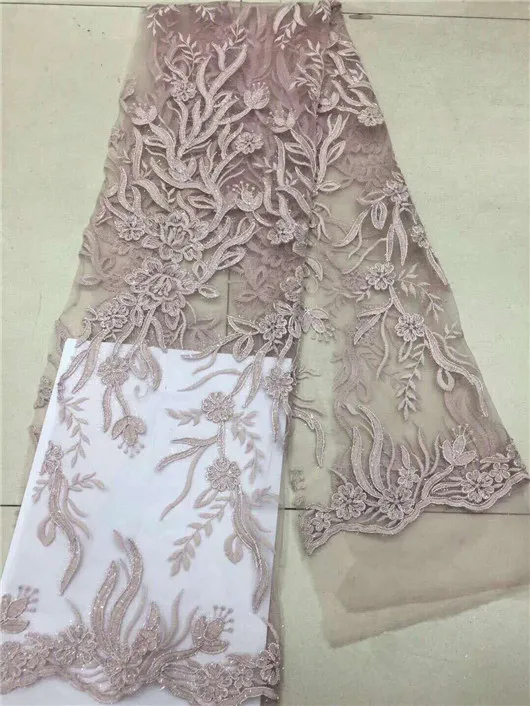 Французский в нигерийском стиле блестки чистая кружева африканский тюль сетка