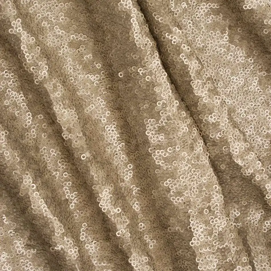 Champagne ShinyBeauty, 12 футов, 4 ярдов, ткань с блестками для скатерти, льняная скатерть с блестками, скатерть для стола, Runner-Champagne-A927 - Цвет: Champagne
