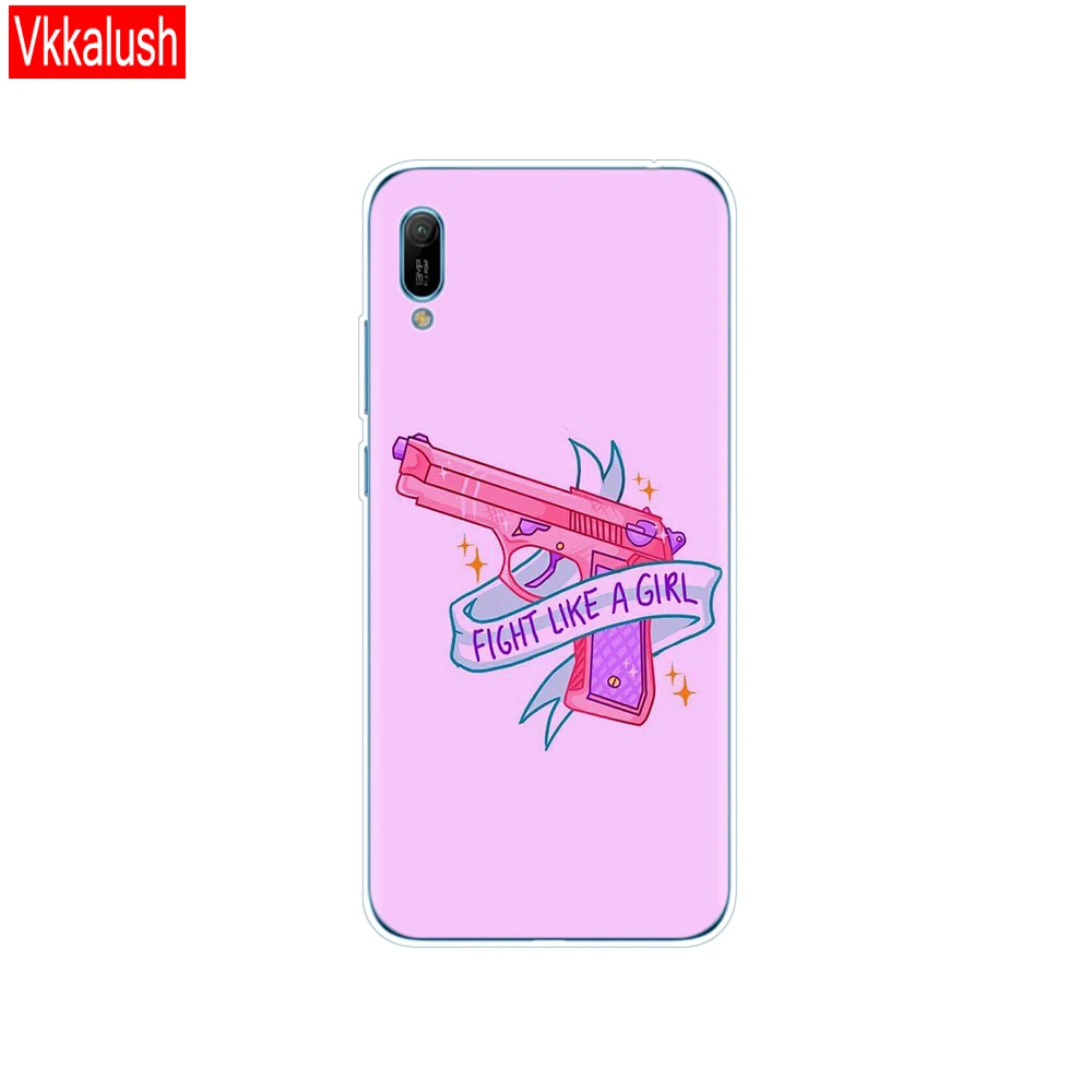 Huawei y6 чехол huawei Y6 чехол из силикона и ТПУ мягкий чехол для телефона для huawei Y6 MRD-LX1 MRD-LX1F Y 6 pro Y6 премьер-Чехол - Цвет: 80223