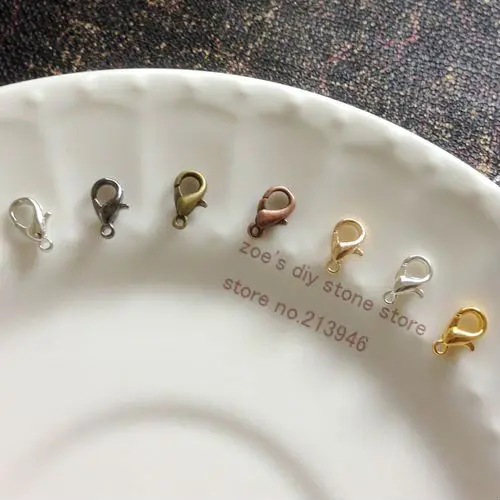 

10MM*5MM 200Pcs/Bag Zinc Alloy Lobster Clasps & Hooks Jewelry Findings & Components