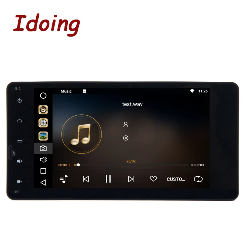 Idoing 2Din 7 &quot/4 ГБ/32 ГБ для Mitsubishi Универсальный Android 8 0 руль Восьмиядерный