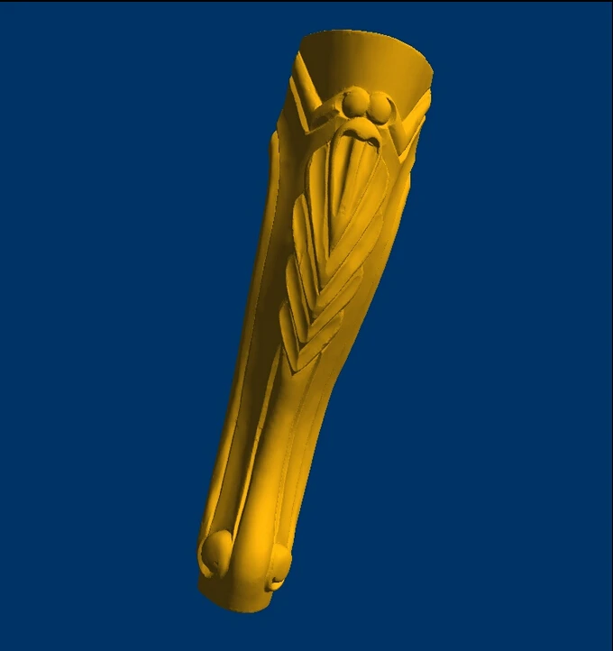 

New design 3D models for CNC STL format relief chairs food leg --46