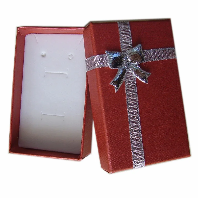 Лидер продаж 16 шт. коробка для ювелирных изделий ожерелье серьги кольцо 8*5*2 5