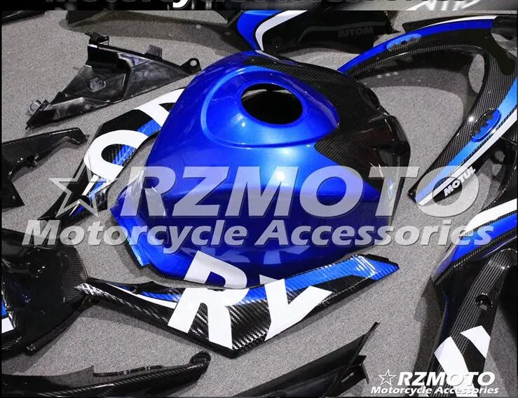 Карбоновые лакированные мотоциклетные Обтекатели для SUZUKI GSXR1000 K7 07 08 ACE комплекты