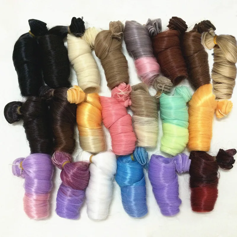 Шарнирная кукла O for U Toy 1/3 1/4 1/6 BJD SD сделай сам кудрявый парик высокотемпературная