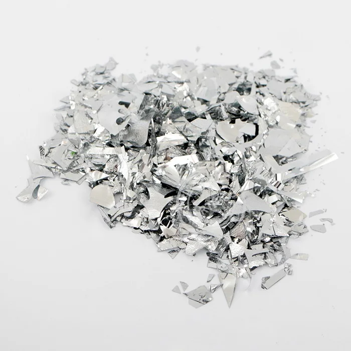 silver unregular 10 г/упак. золотой фольги Звездный Конфетти Свадьба День Рождения шар Декор праздновать маленькая звезда гелий Глобус внутри игрушки поставка - Цвет: silver unregular