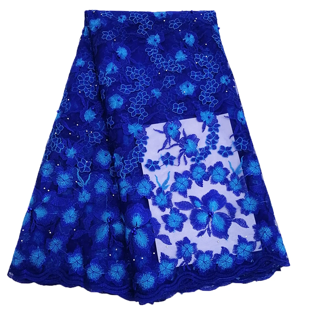 Красивая африканская Цветочная кружевная ткань 2019 высокое качество кружево