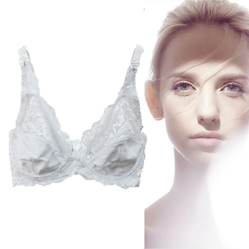 white Сексуальное кружевное платье размера плюс бюстгальтер 46E 46DD 46C 44E 44DD 44C 42E 42DD 42C 40E 40D 40C 38E 38DD 38C 36E 36D 36C 34E 34D чашки бюстгальтер, близко расположены чашечки, пуш-ап, B21 - Цвет: white