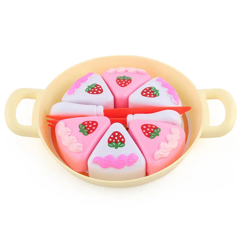 Ролевые игры фруктовая резка торт ко дню рождения кухня еда игрушки Cocina De Juguete Игрушка Мальчики Девочки подарок для детей