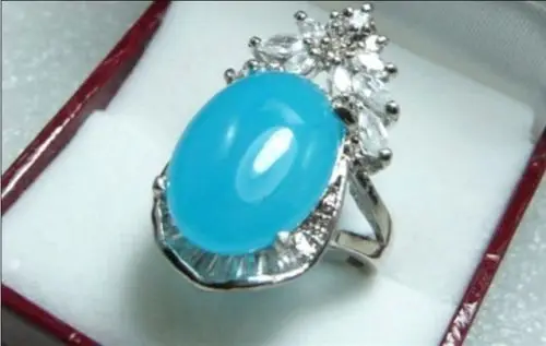 Горячая Распродажа Новый стиль&gt абсолютно новый элегантный 13*16 мм синий нефрит