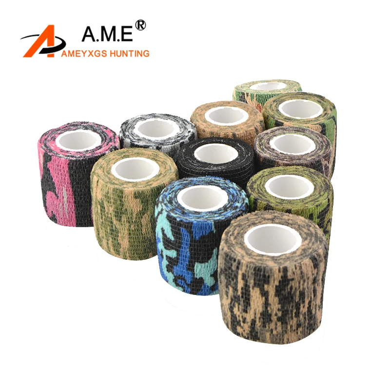 Стрельба из лука камуфляж Открытый Охота инструмент 5 см x 4 м камуфляжная