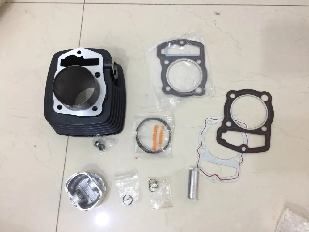 Черный цилиндр/поршень assy/комплект прокладок для ZONGSHEN CBB200/196CC |