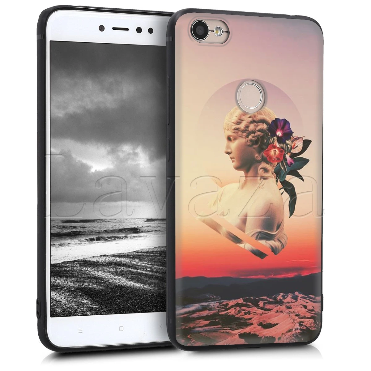 Силиконовый чехол Lavaza Medusa Vaporwave Glitch Art для Xiaomi Redmi Note 4 4X 4A 5 5A 6 6a 7 8 Pro Go Prime Plus |