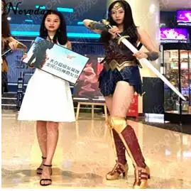 Новинка, костюм wonder woman для косплея, Топ/юбка/повязка на руку/наплечный ремень/повязка на голову, тиара/браслет, манжеты/Леггинсы Mulher Maravilha