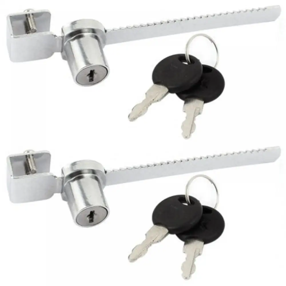 

Reptile Vivarium Terrarium Showcase Display Cabinet Sliding Glass Door Lock+ Key Locksmith Supplies