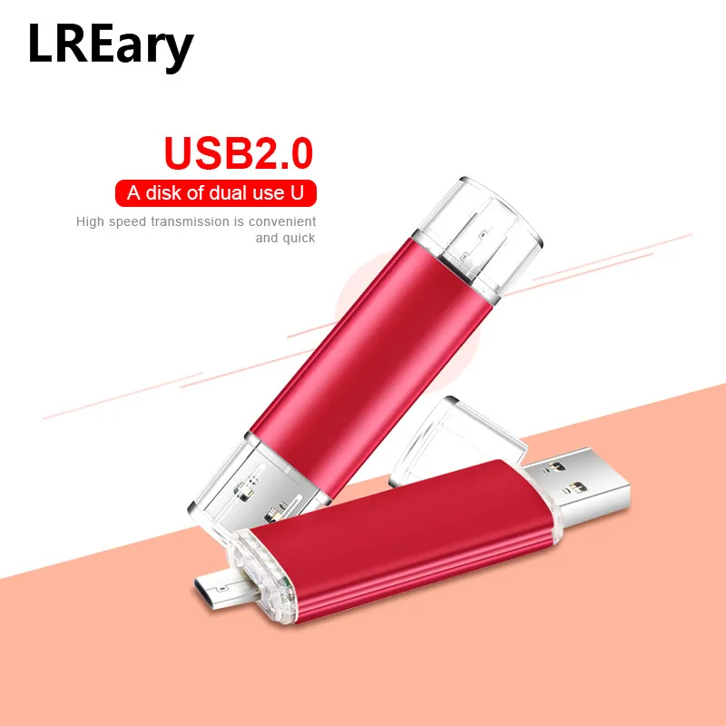 Флеш накопитель USB OTG 64 ГБ флэш 4 8 Внешняя память U диск 32 16 флешка Micro USB|usb light|usb light