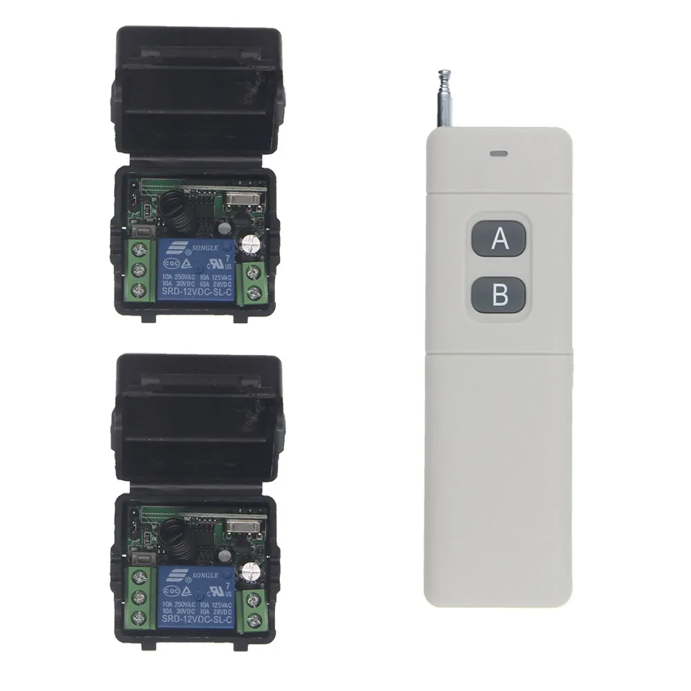 3000 м большой дальности Mini DC 12 в 1 CH 10A RF Wireless переключатель системы дистанционного