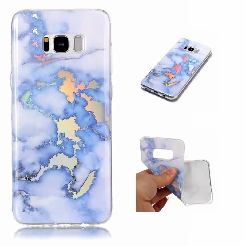 Colorful Marble Phone Case For Samsung Galaxy S8 J3 J5 J7 A3 A5 2017 S5 S6 S7 Edge S9 Plus Classic Cases Soft TPU Cover |