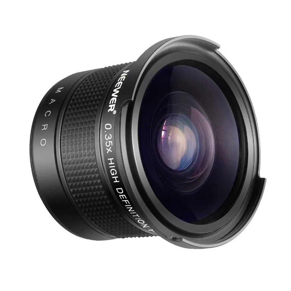 Neewer 52 мм 0.35X рыбий глаз широкоугольный объектив с макросъемкой для Nikon D7100 D7000 D5500