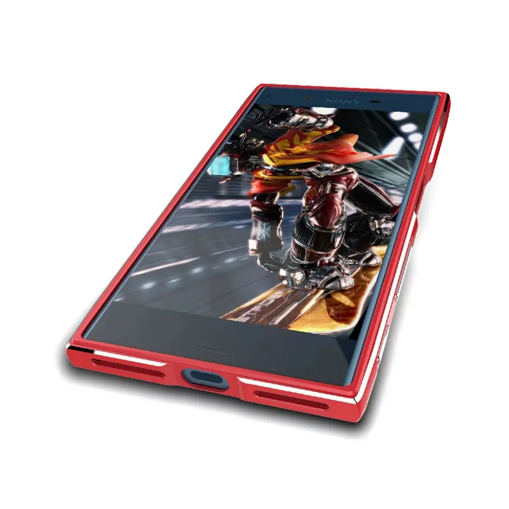 Чехол для Sony Xperia X Compact Luxury Deluxe Ультратонкий алюминиевый бампер чехол 4 6 дюйма + 2