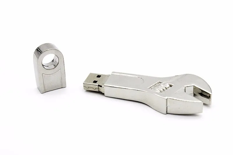 Металлический инструмент JASTER, флешка, мини гаечный ключ, USB флеш-накопитель, карта памяти, флешка, USB, креативный, 4 ГБ, 16 ГБ, 32 ГБ, 64 ГБ, usb флешка