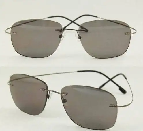 Бесплатная доставка 9 цветов оправа без оправы винта с титановыми гибкими