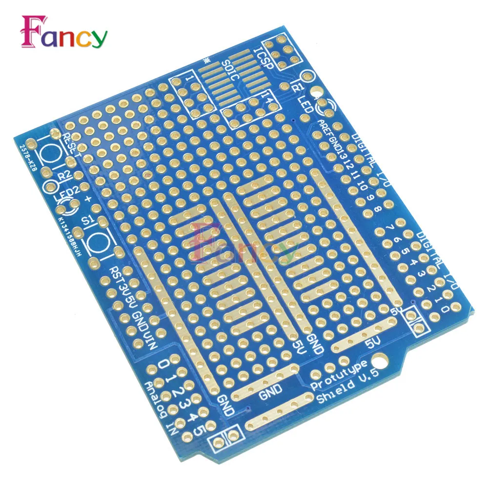 Печатная плата rototype для Arduino UNO R3 экран искусственное волокно 2 мм 54 шаг сделай сам