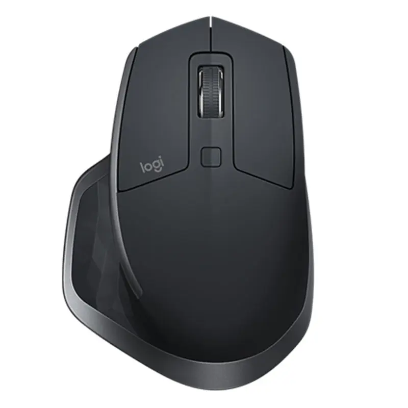 Беспроводная bluetooth-мышь logitech MX Master2S для бизнеса, офиса, дома, двухрежимное соединение, отличное сочетание bluetooth-мыши - Цвет: Черный