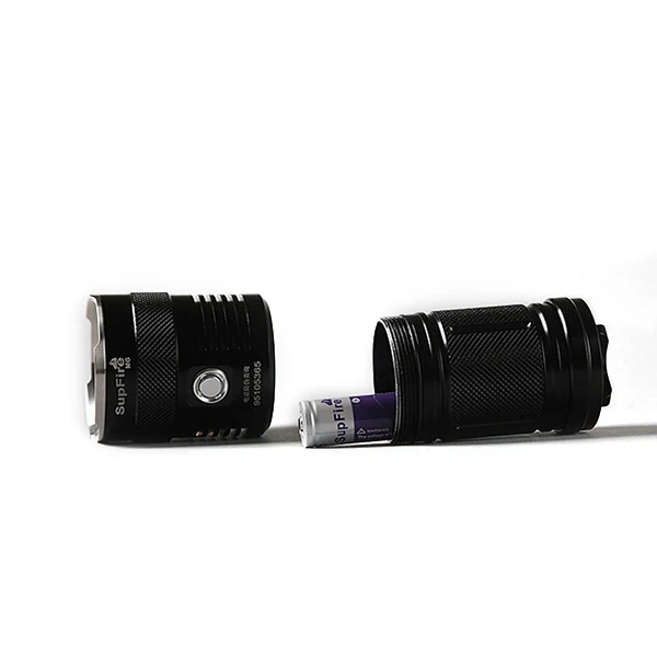 Оригинальный мощный светодиодный фонарик Supfire M6 3 CREE XM-L T6 2000 люмен 30 Вт