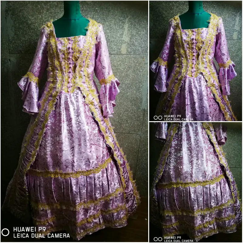 Клиент для заказа! Винтажные костюмы в викторианском стиле 1860 S платья