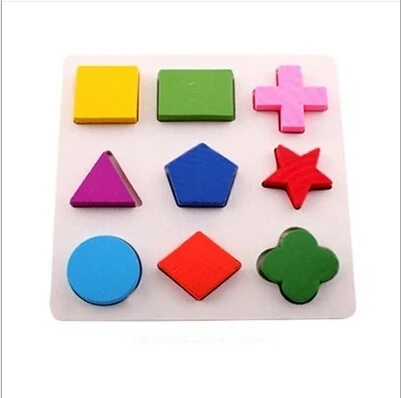 2017 Монтессори Дошкольного развивающие игрушки деревянные детские трехмерной