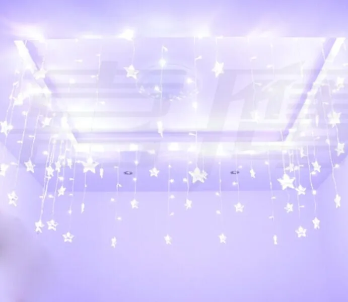 

Белая светодиодная гирлянда, рождественское освещение, декоративная люстра для свадебной вечеринки, 3,5 м, 100 светодиодов, 16p, жемчужные звезды, бесплатная доставка