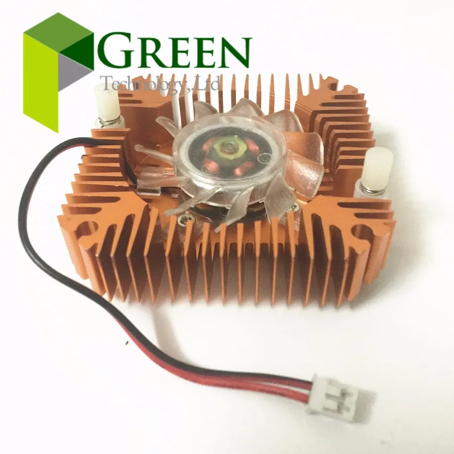 DC12V 0.1A 55 мм BGA вентилятор видеокарты вентилятор мостовой чип вентилятор с радиатором кулер вентилятор охлаждения 2pin