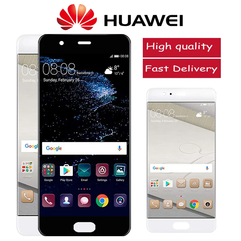 Оригинальный 5 ''для HUAWEI P10 Plus VKY AL00 ЖК дисплей с сенсорным экраном и цифровым