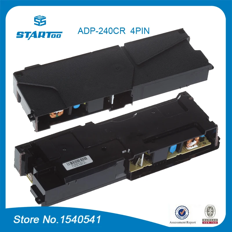 Оригинальный б/у 4Pin блок питания ADP-240CR для консоли PS4 | Электроника