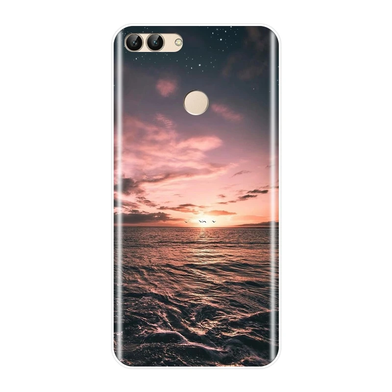 ТПУ задняя крышка для Huawei P20 Pro P10 P Smart Plus P9 Lite мини Силиконовый мягкий волнистый